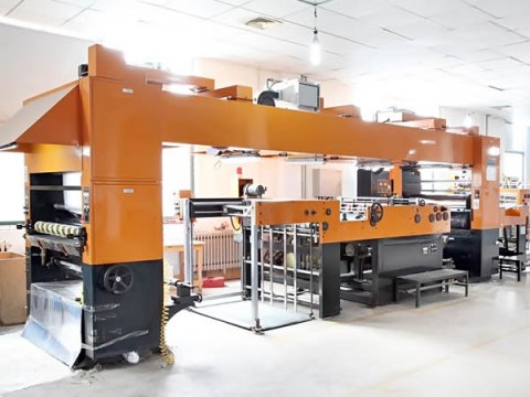 印刷設(shè)備展示-韓國韓秀全自動(dòng)覆膜機(jī)